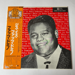 Винтажная виниловая пластинка LP This Is Fats Domino (Japan 1979) (Obi)