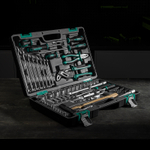 Набор инструментов, 1/2", 1/4", CrV, пластиковый кейс 76 предметов Stels
