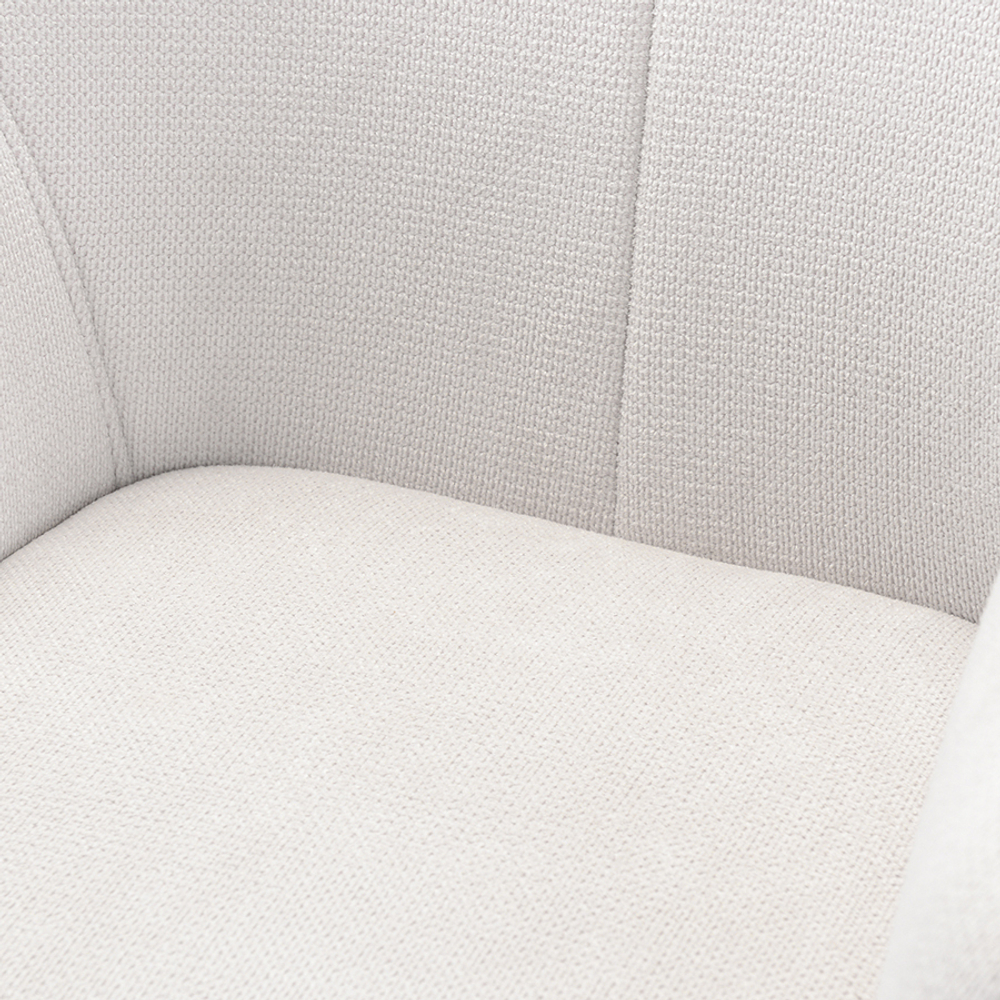 Стул aline, шенилл, молочный