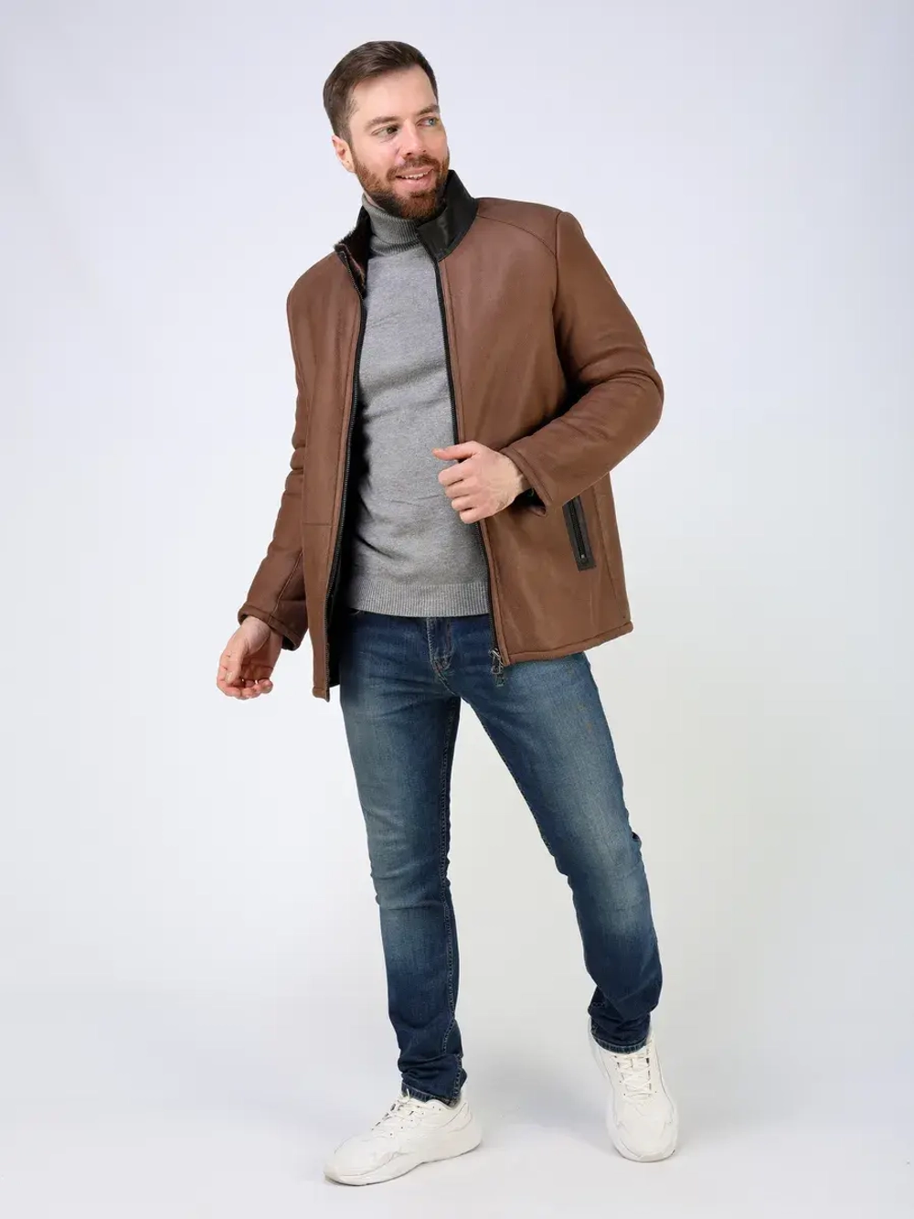 Дубленка зимняя натуральная