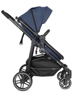 Коляска детская 2-в-1 "AZURE Trends" RA147 alu. Blue