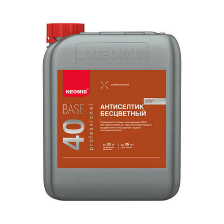 Неомид Base eco (5 кг)-универсальная деревозащитная пропитка
