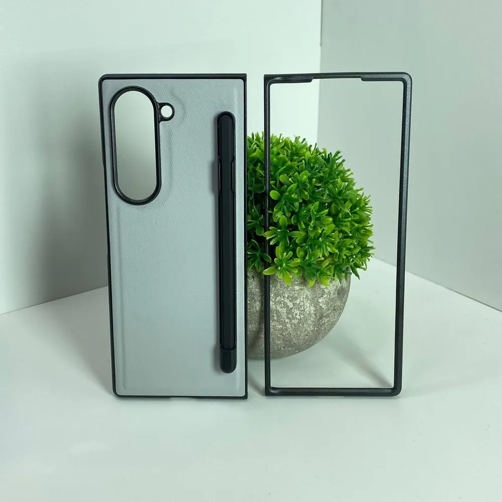 Накладка Leather Fiber для Samsung Z FOLD 5