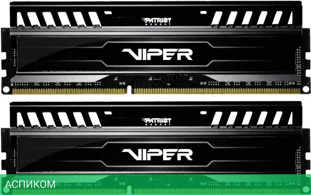 Оперативная память Patriot DDR3-1866 16GB 2x8GB PC-15000 (PV316G186C0K)