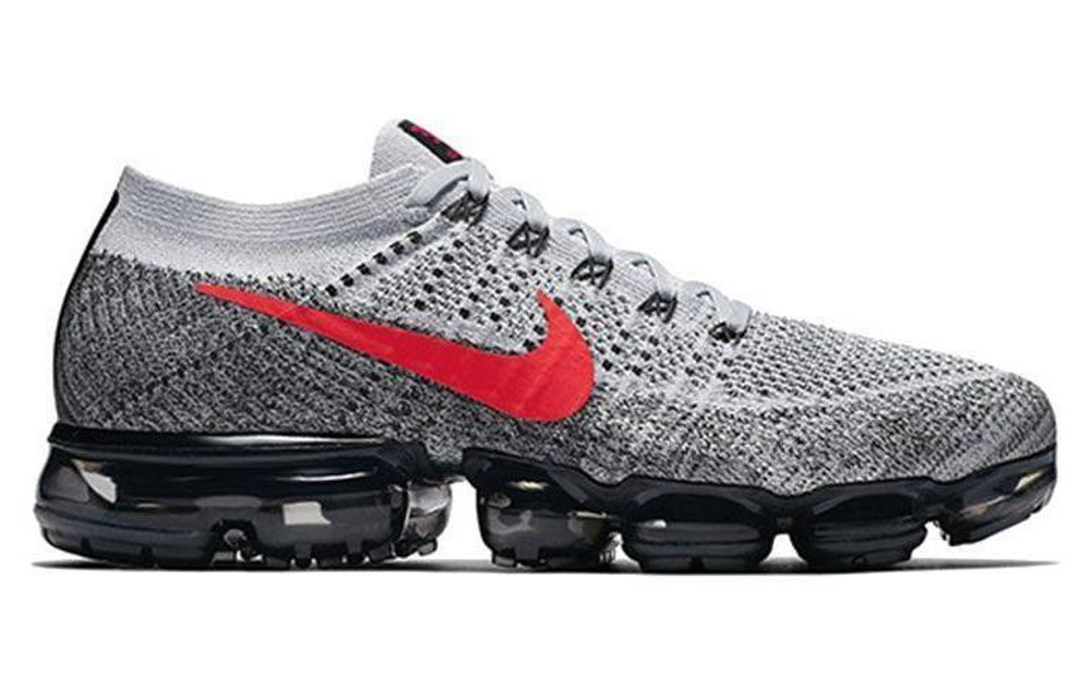 Кроссовки Nike Vapormax Platinum Red Black