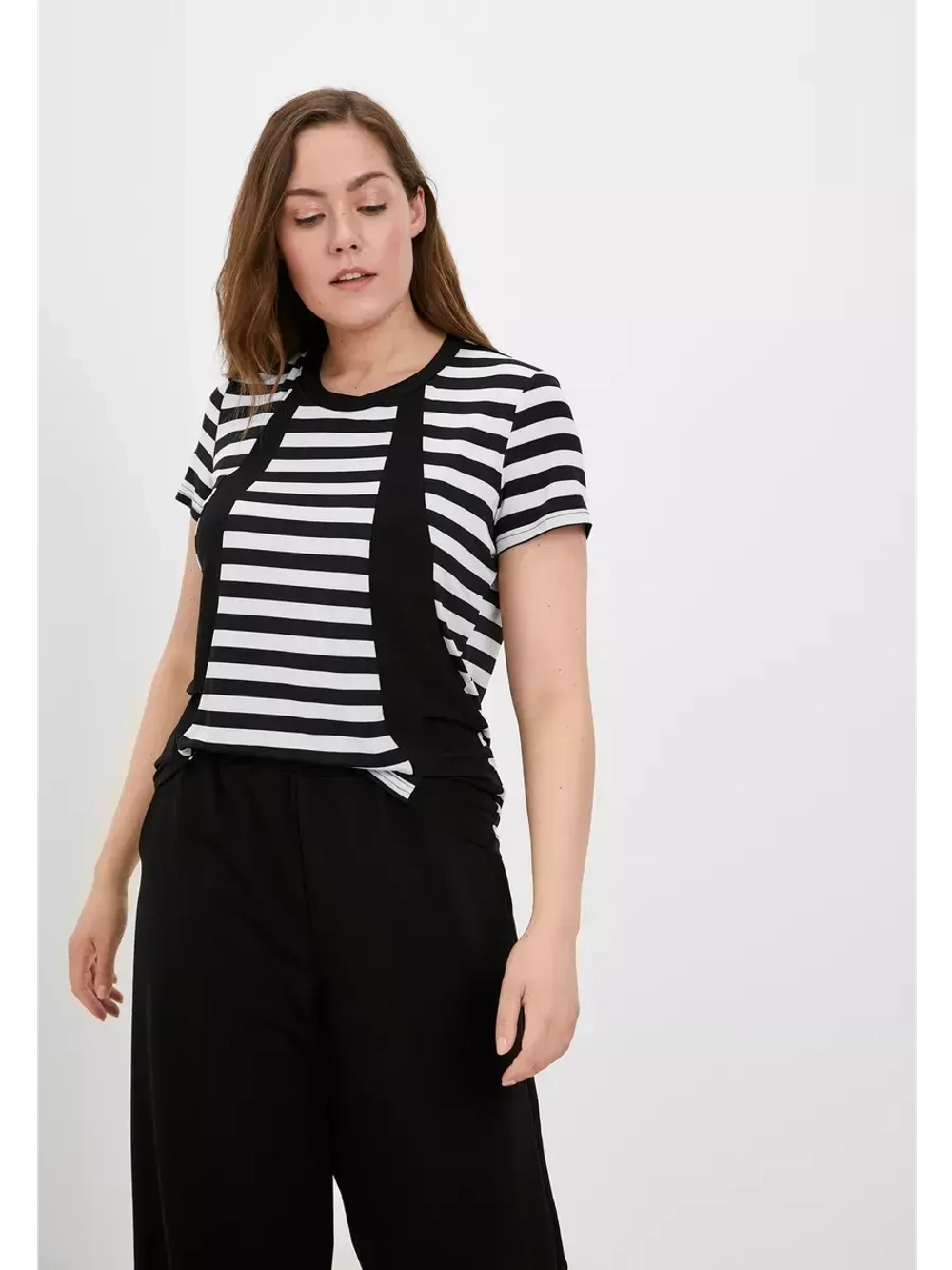 Блузка в полоску