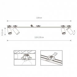 Спот Nowodvorski Mono Surface 7831