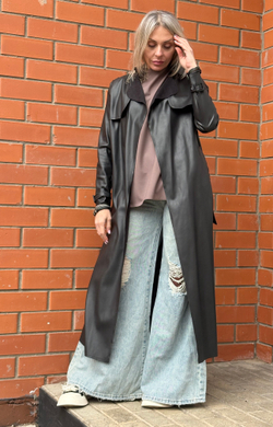 Плащ Шарапов / эко кожа