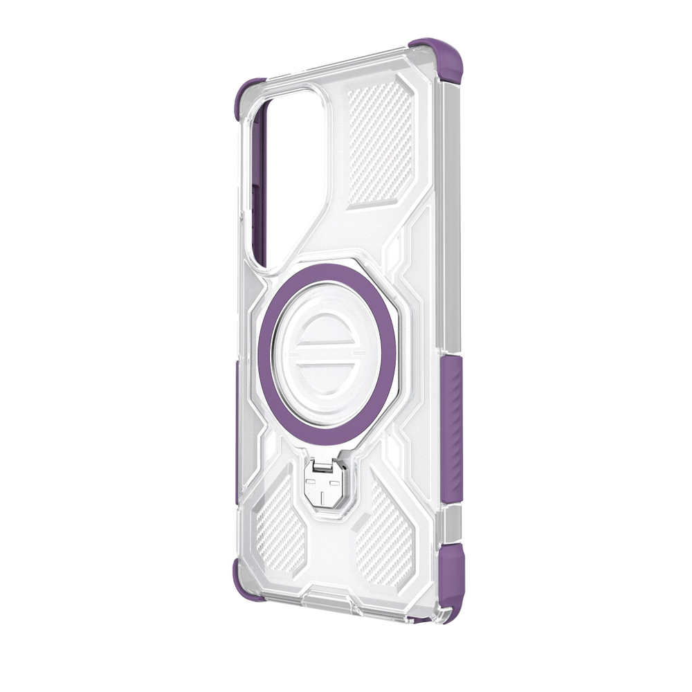 Прозрачный силиконовый чехол Expressive Clear Case для Samsung Galaxy S25 Ultra