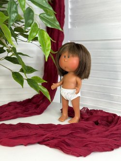 Кукла Nines виниловая 23см Little Mia Latina без одежды (3199WL10)