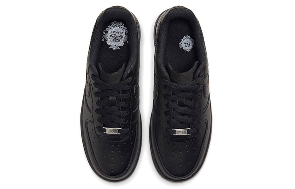 Nike AIR FORCE 1 '07 'Triple Black' wmns
