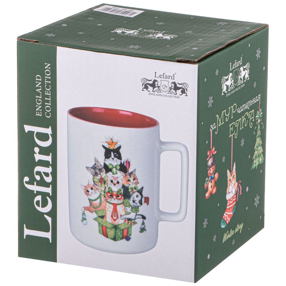 КРУЖКА LEFARD "ЗАМУРЧАТЕЛЬНАЯ ЕЛКА" 400МЛ