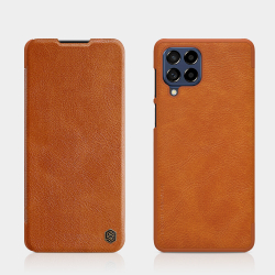 Кожаный чехол-книжка Nillkin Leather Qin для Samsung Galaxy M53