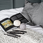 Набор деревянных крючков для вязания 5 шт (8, 10, 12, 14, 16мм.) KN28