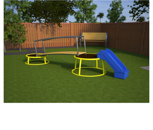 Мобильная детская игровая площадка Мини-1