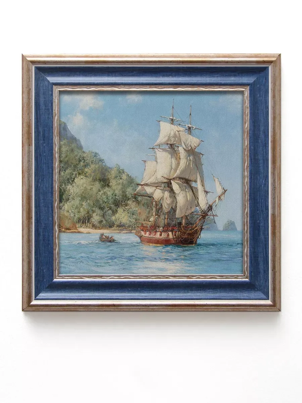 Картина на стену интерьерная на холсте 27*27 см