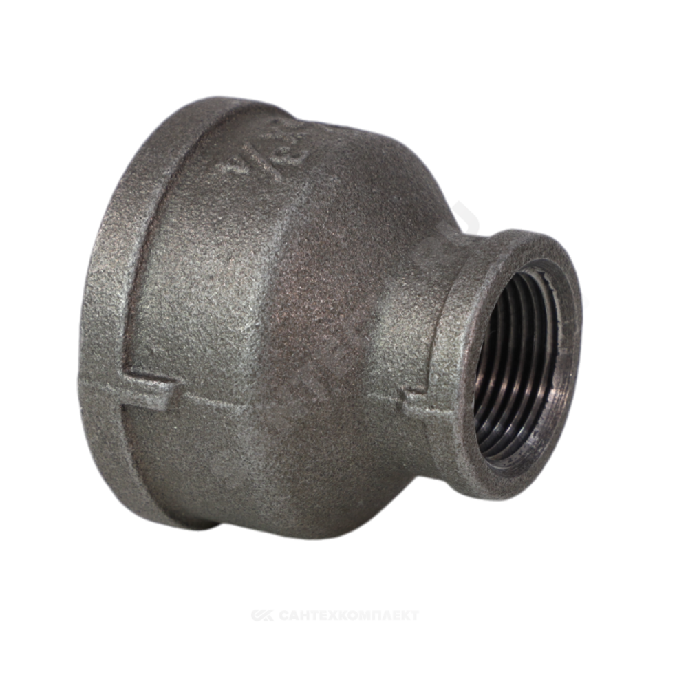 Муфта переходная чугун Ду 40х25 (1 1/2"х1") ВР Fittex PLUS