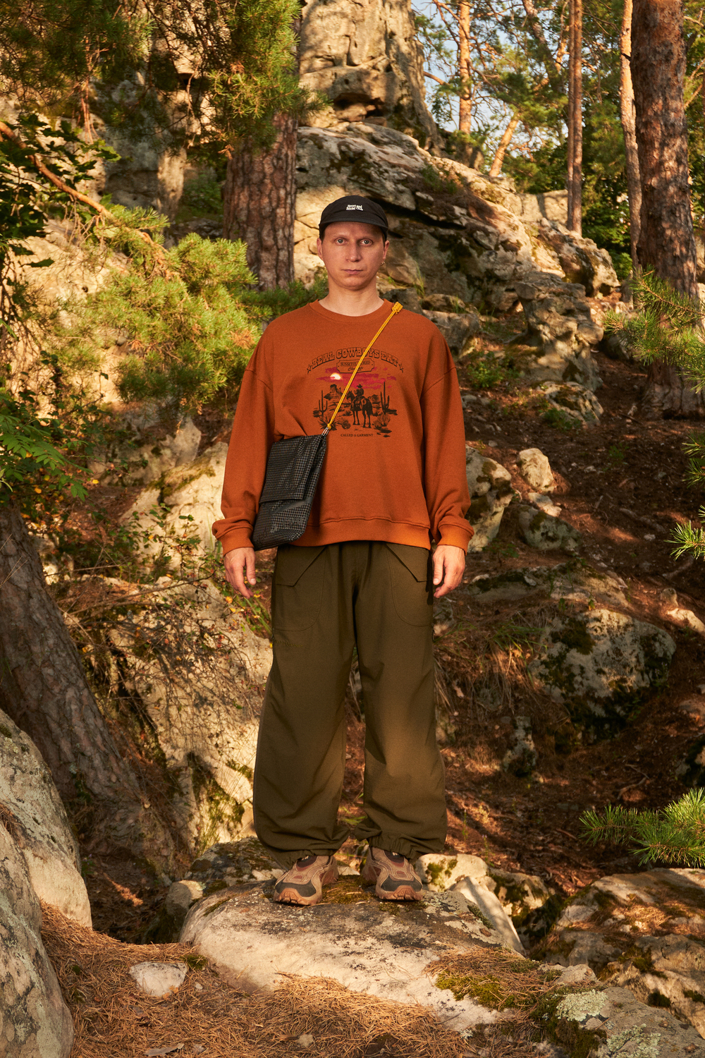 Сумка Called a Garment Artifact Pro Bag "Black Yellow"