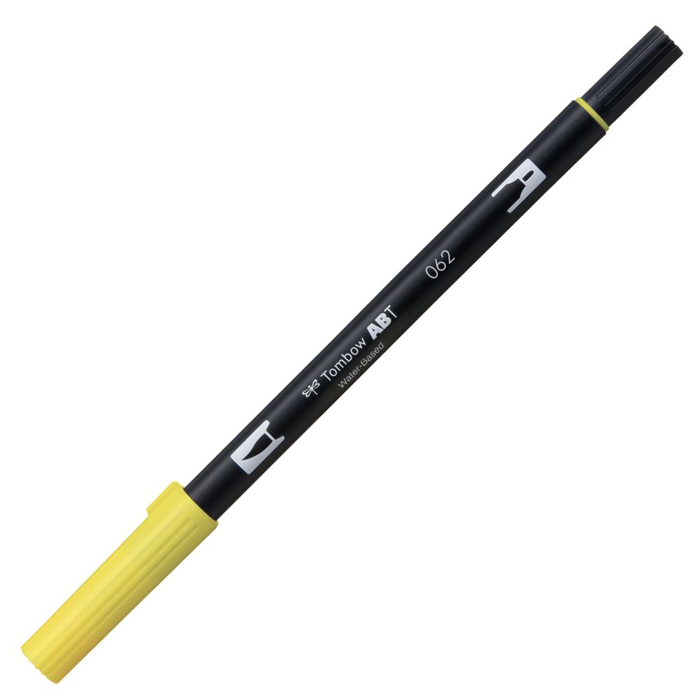 Tombow ABT Dual Brush Pen: 062 Pale Yellow