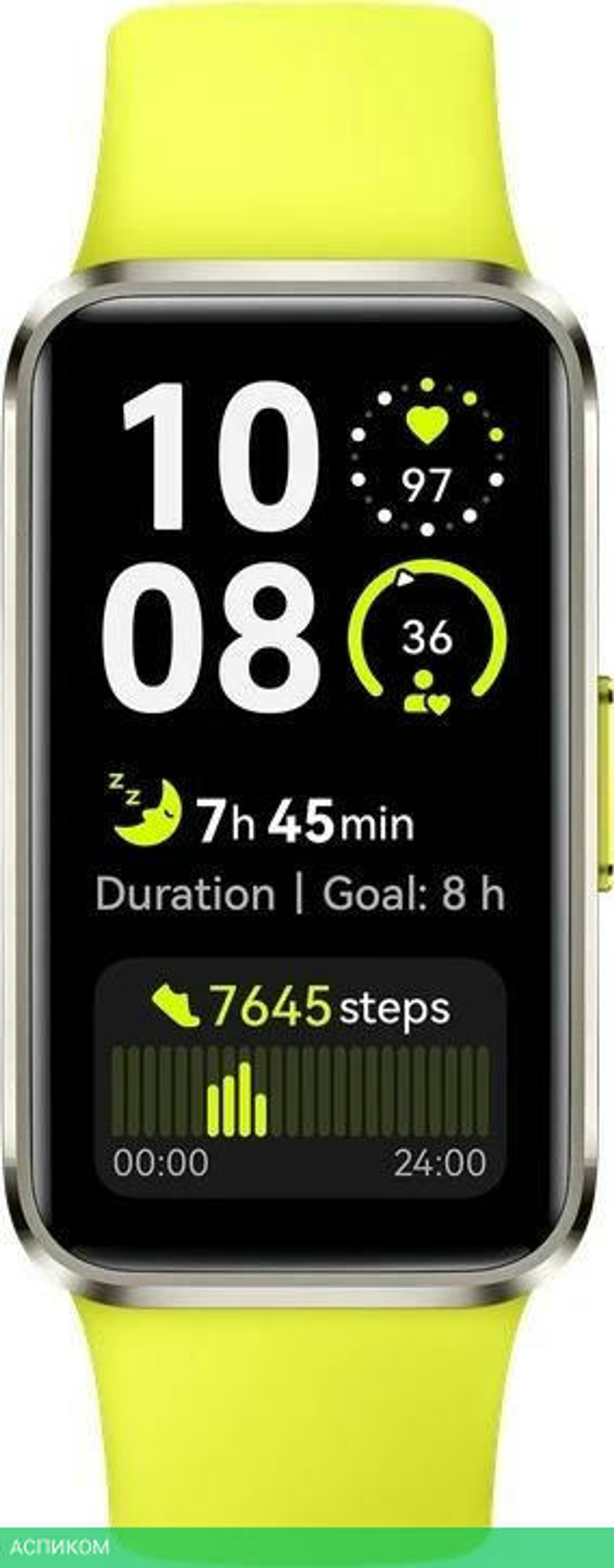 Фитнес-браслет Huawei Band 10 Green Fluoroelastomer Strap NOR-B29 (55020ELC)