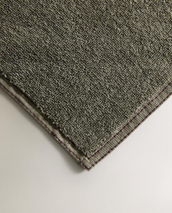 Zara Home - Двойное стежковое банное полотенце, серый, 90х150 см