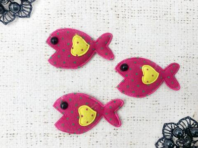 Декоративный пришивной элемент, р. 5,2х3 см