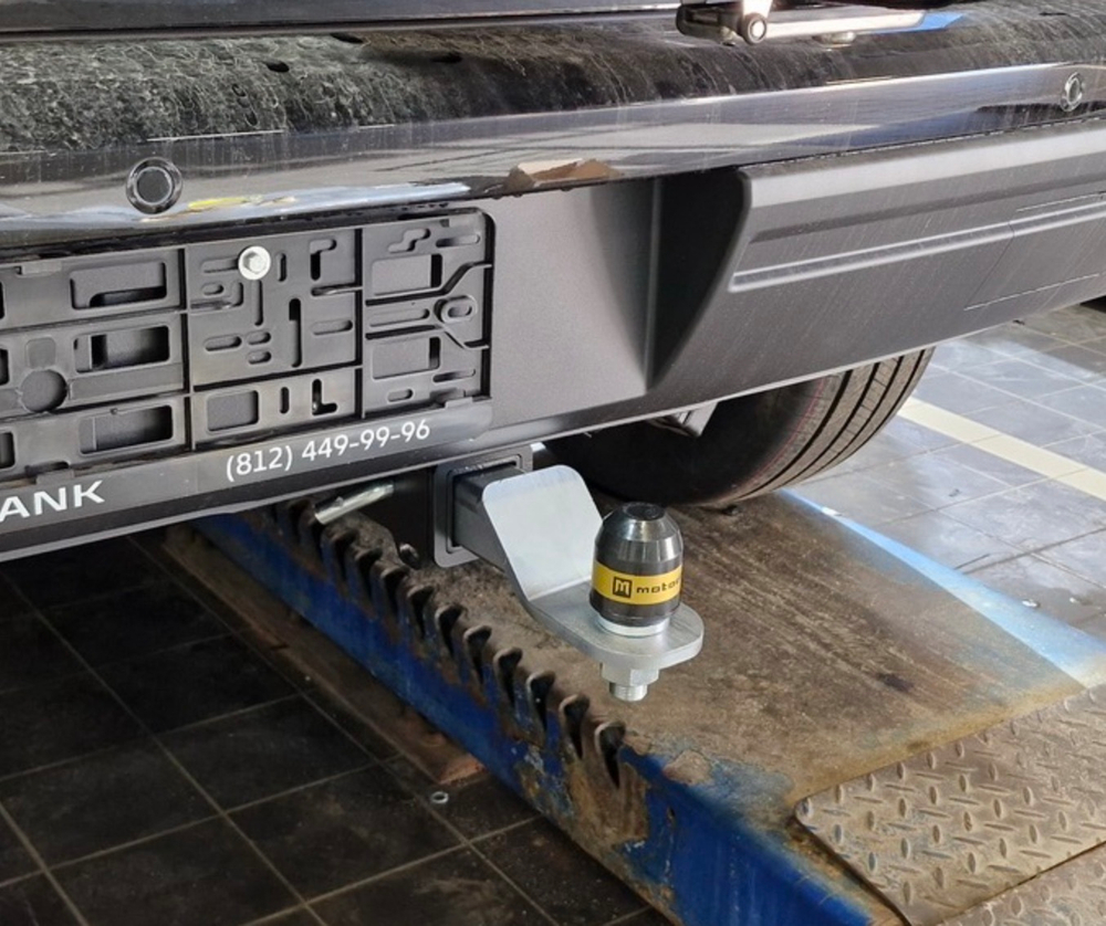 Фаркоп с эл-кой Smart для Tank 700 2024 - (оцинк. Шар)(паспорт и сертификат в комплекте) 93122-E.Motodor