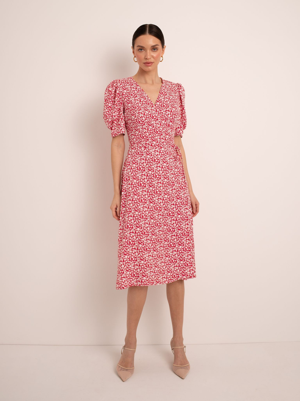 Платье "Ева" (46 / Красный / Вискоза 100%)