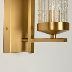Настенный светильник BRWL7052 antique brass