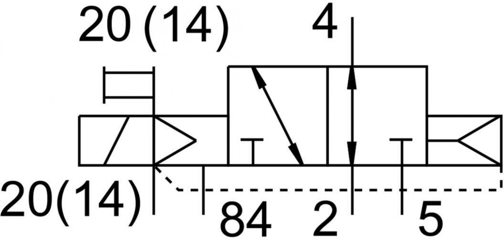 VMPA2-M1H-W-PI Распределитель с электроуправлением