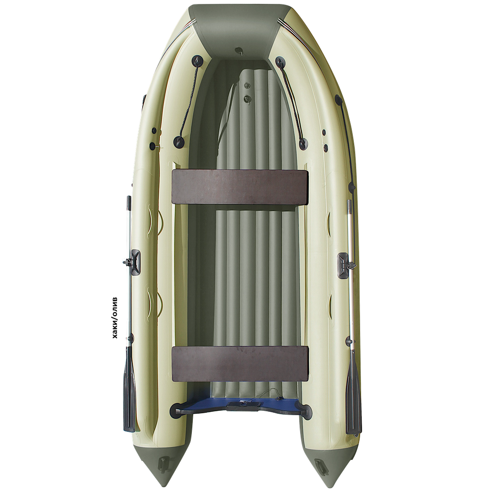 Лодка ПВХ Angler Reef Тритон 360FiНД с интегрированным фальшбортом -