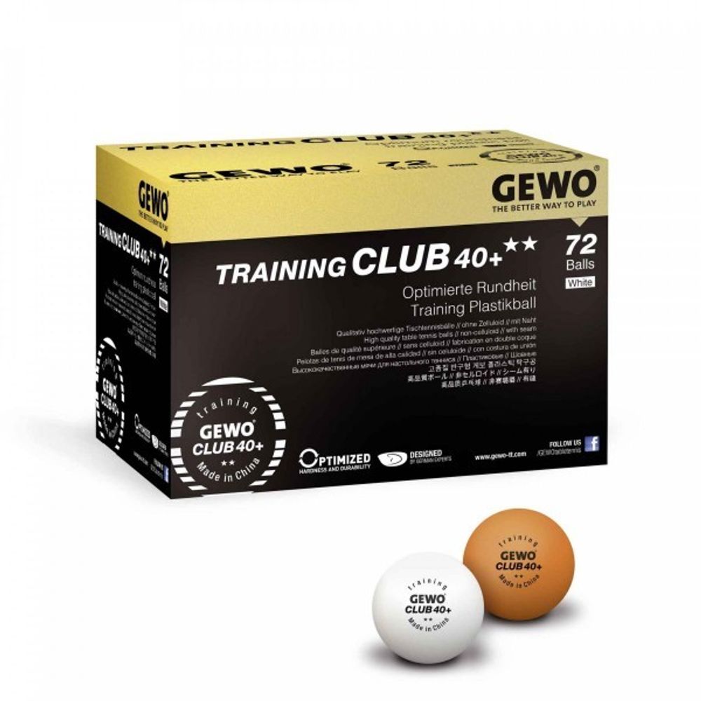 GEWO Training Club 40+** 72 шт.