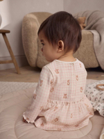 Платье и спортивные брюки в комплекте для девочек Next E66-456, Бежевый