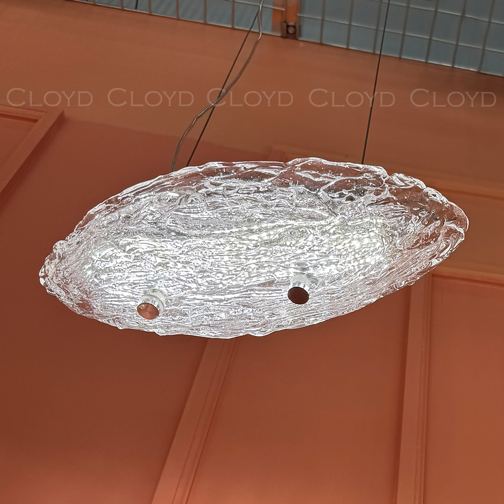 Подвесной светильник Cloyd GREES P1 / шир. 30 см - up - хром (арт.11567)