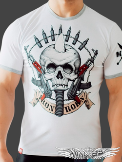 Футболка мужская WMFC knights Iron Born Белый