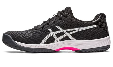 Мужские кроссовки теннисные Asics Gel-Game 9 - black/hot pink