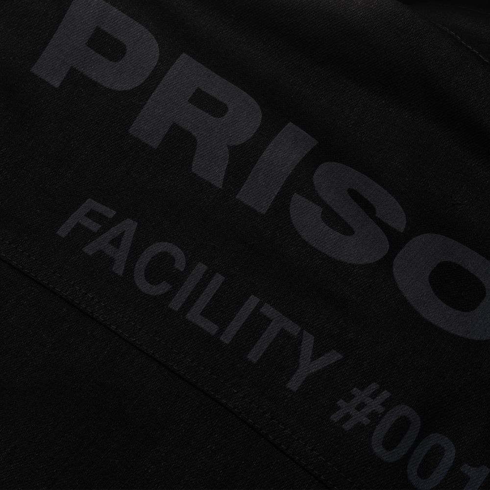 Куртка Heartz Джинсовая Prisoner Asymmetrical черная