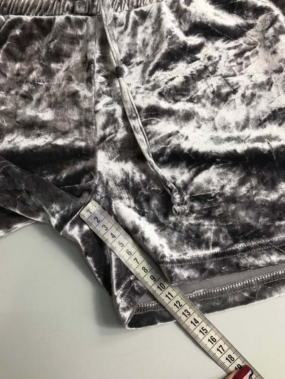 Шорты Jockey бархатные, маркировка S, визуально на 44 размер