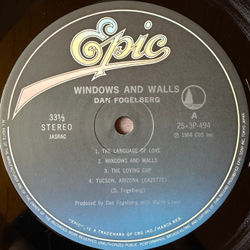 Виниловая пластинка Dan Fogelberg ‎– Windows And Walls LP