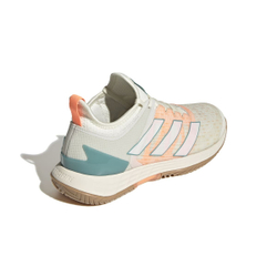Женские Кроссовки теннисные Adidas Adizero Ubersonic 4 W Parley - off white/cloud white/beam orange