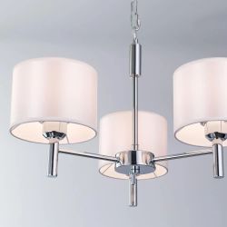 Citilux Аврора CL463130 Люстра с белыми абажурами