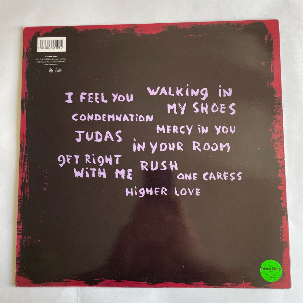 Винтажная виниловая пластинка LP Depeche Mode Songs Of Faith And Devotion (Испания 1993)