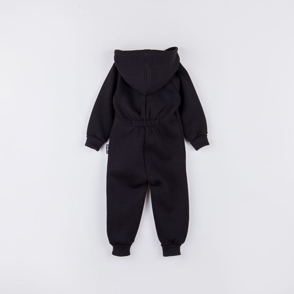 Комбинезон-косуха с капюшоном "Уголь" утепленный