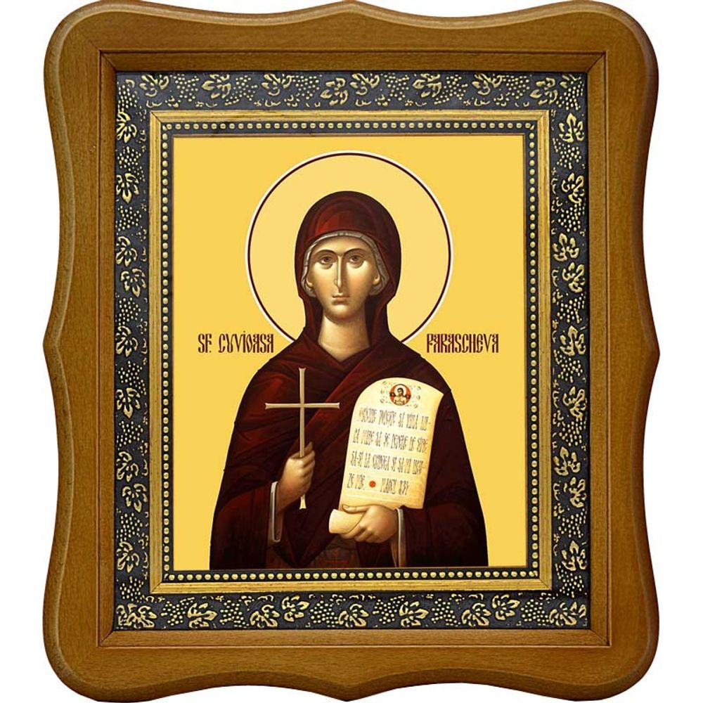 Параскева-Петка Сербская преподобная. Икона на холсте.