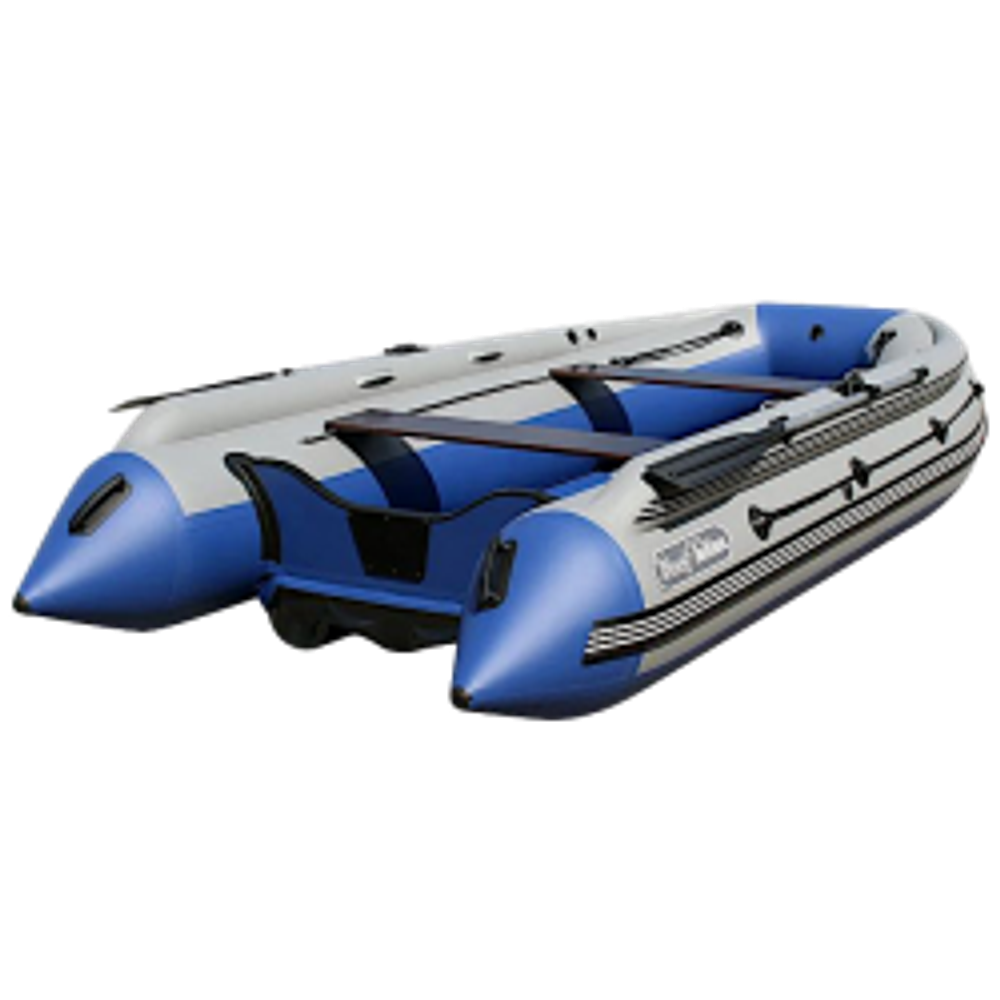 Лодка ПВХ Angler Reef Тритон 340FiНД с интегрированным фальшбортом