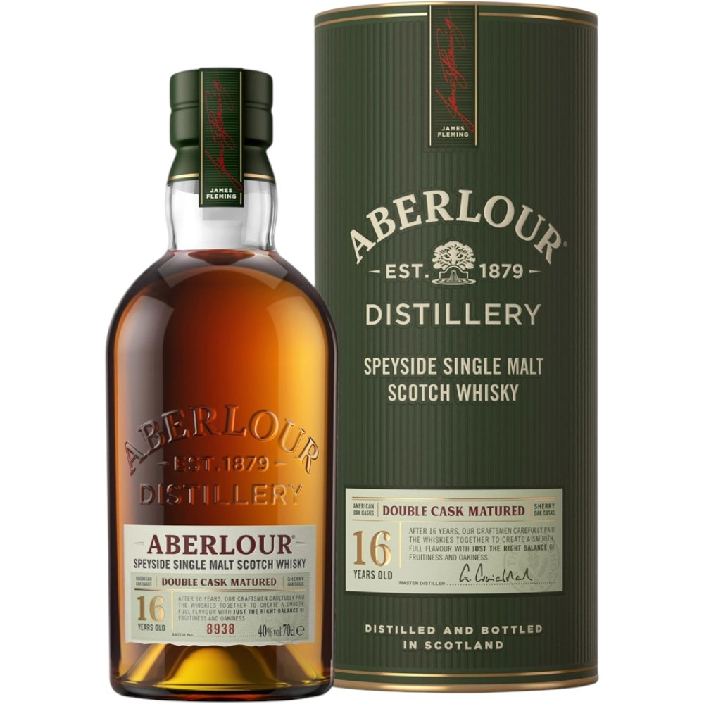Виски Aberlour 16 Y.O. Double Cask 0,7 л. В тубе