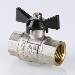 Кран шаровой усиленный VALTEC PERFECT рукоятка бабочка вн.-вн.