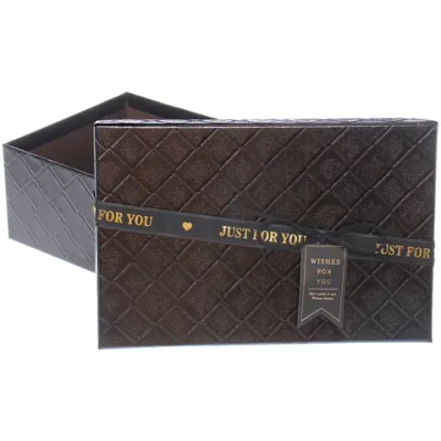 Коробка подарочная «Лучшие моменты» 21*14*8 см, Черный