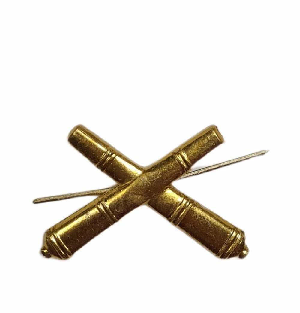 Эмблема петличная РВиА ракетные войска и артиллерия золотая нов/обр