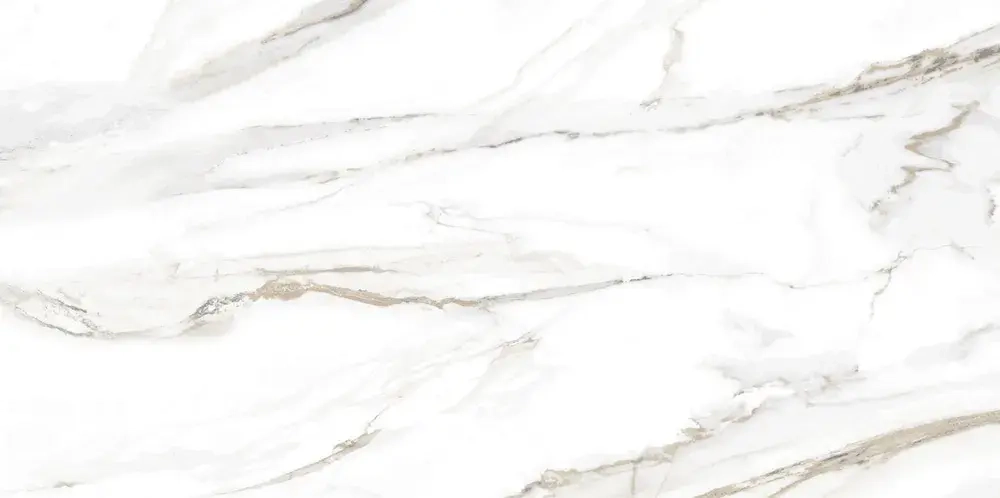 Настенная плитка ALMA Ceramica TWU09VRD004 Varadero 50x24.9 белая глянцевая под мрамор